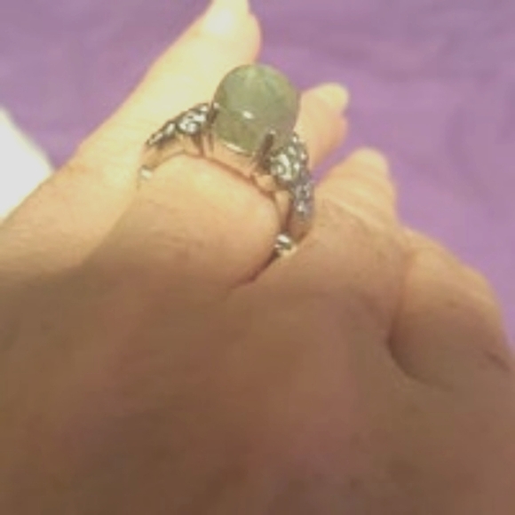Stainless Steel Labradorite Ring - Picture 8 of 8